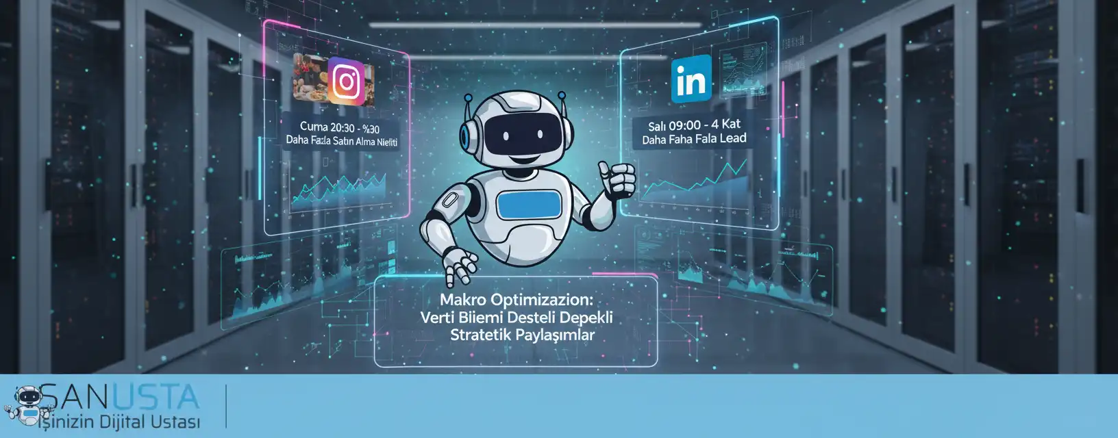 Yapay Zeka Destekli Sosyal Medya Pazarlaması ve Dijital Etkileşim Yönetimi | SANUSTA