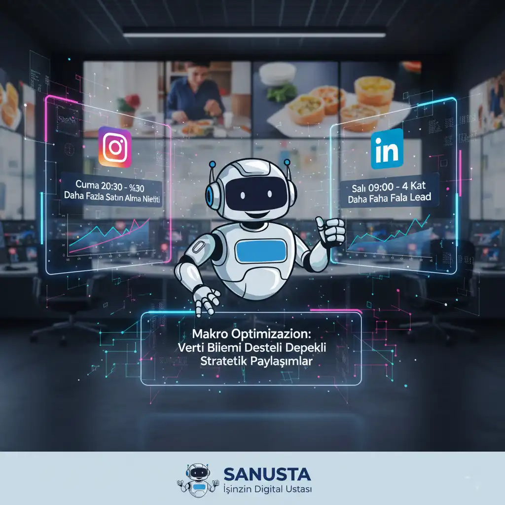 Yapay Zeka Destekli Sosyal Medya Pazarlaması ve Dijital Etkileşim Yönetimi | SANUSTA