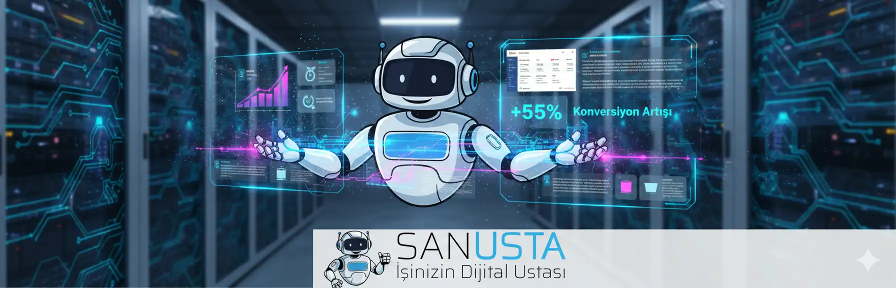 Yapay Zeka Destekli Sosyal Medya Pazarlaması ve Dijital Etkileşim Yönetimi | SANUSTA