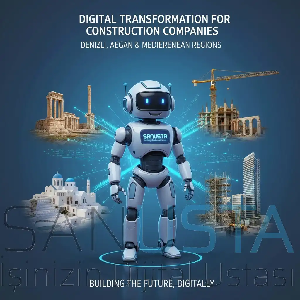 Denizli, Ege ve Akdeniz’de İnşaat Şirketleri için Dijital Dönüşüm: SANUSTA İskele Yapımı için Zanaatkar Yazılımı