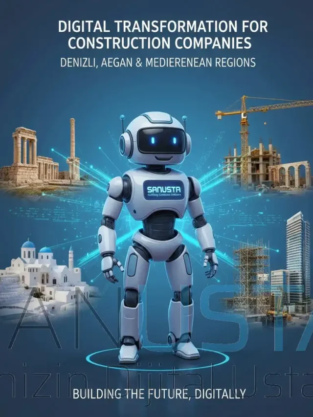 Denizli, Ege ve Akdeniz’de İnşaat Şirketleri için Dijital Dönüşüm: SANUSTA İskele Yapımı için Zanaatkar Yazılımı