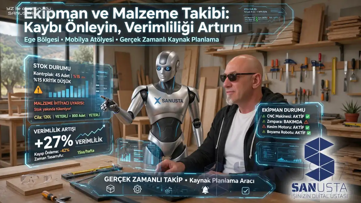 Ekipman ve Malzeme Takibi: Kaybı Önleyin, Verimliliği Artırın