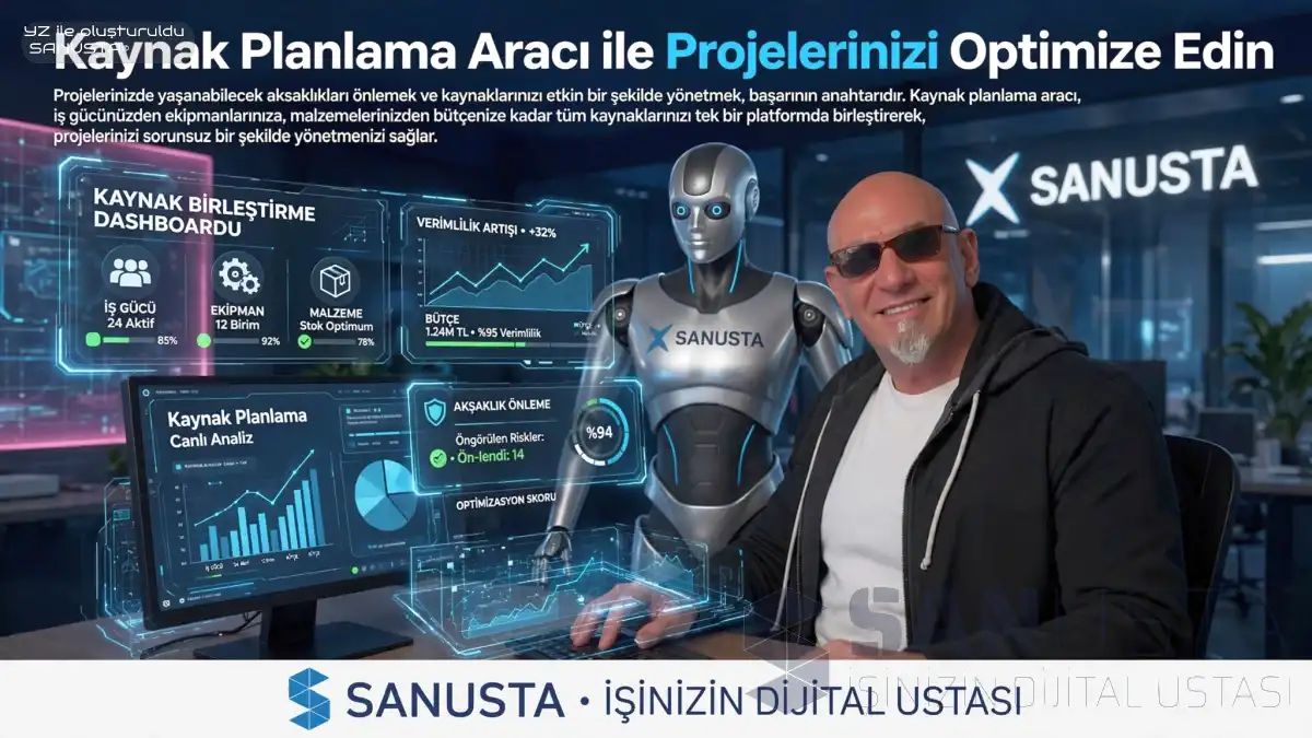 Kaynak Planlama Aracı ile Projelerinizi Optimize Edin