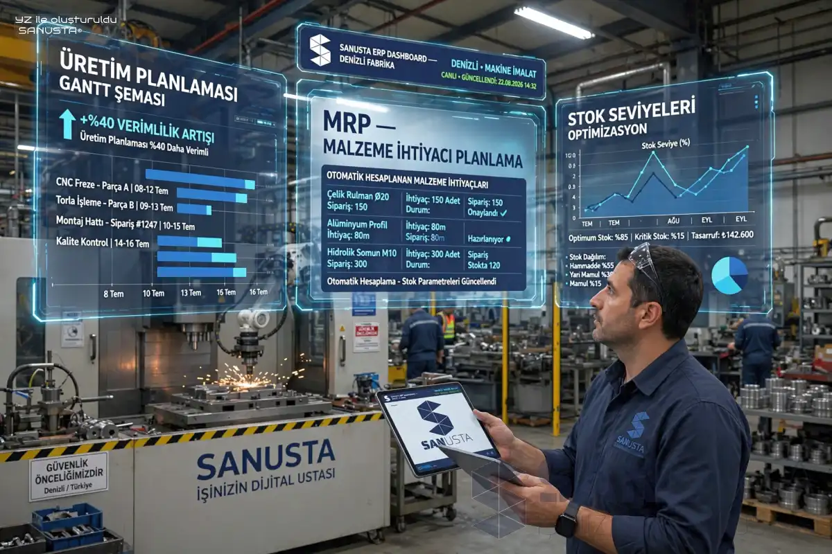 Metal ve Makine İmalatında Yapay Zeka Çözümlerine Mi İhtiyacınız Var?
