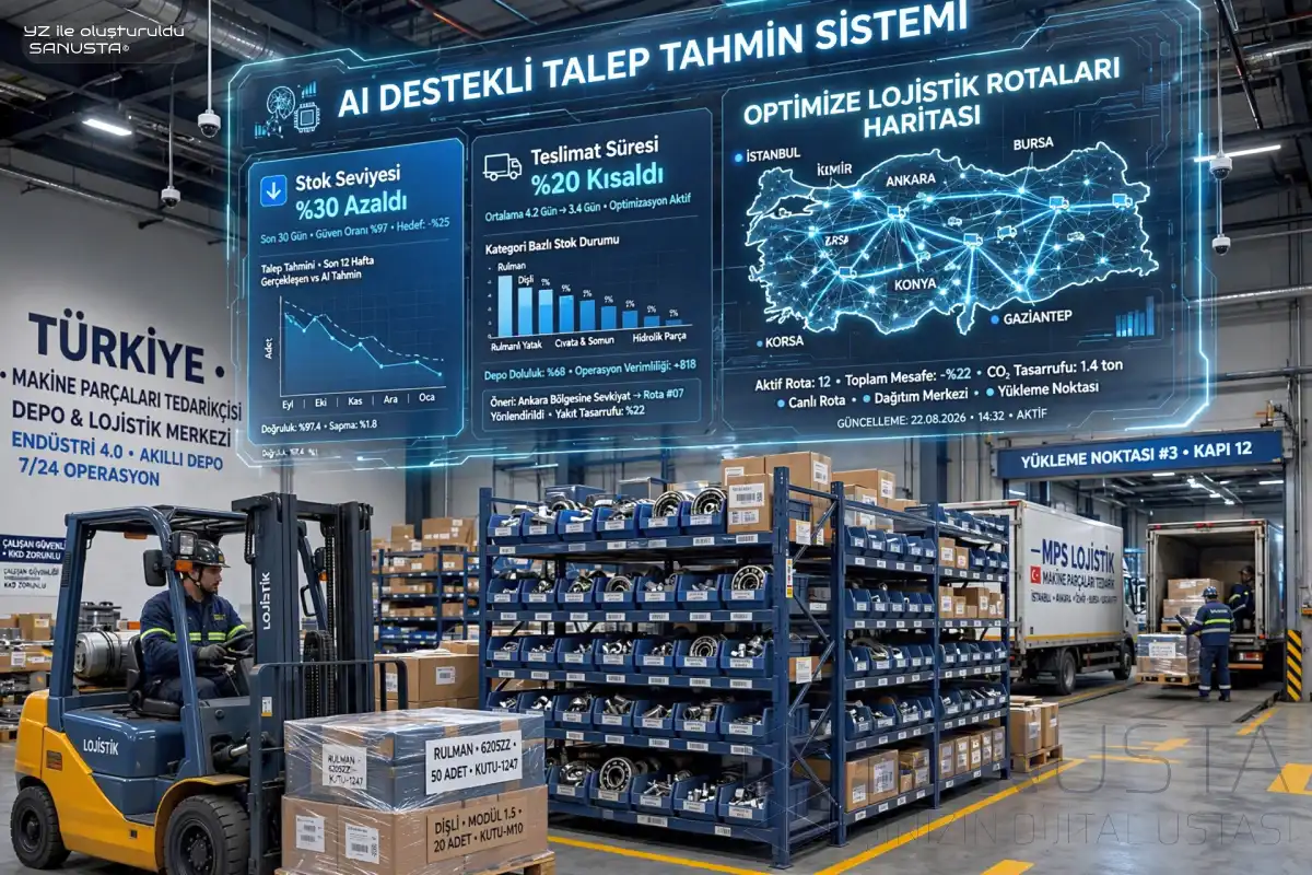 Metal ve Makine İmalatında Yapay Zeka Çözümlerine Mi İhtiyacınız Var?