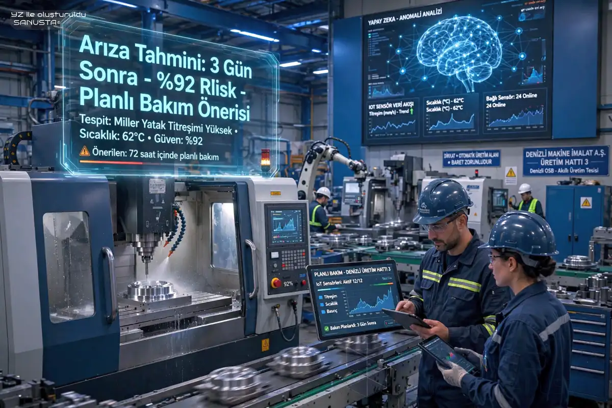 Metal ve Makine İmalatında Yapay Zeka Çözümlerine Mi İhtiyacınız Var?