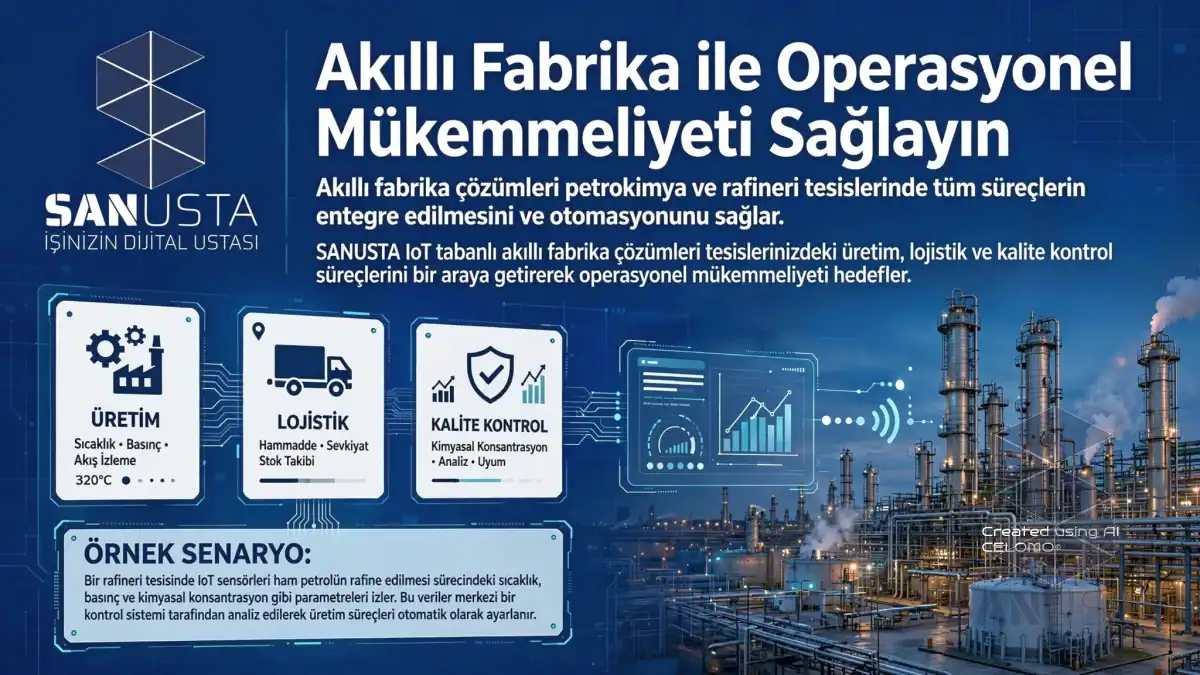 Akıllı Fabrika ile Operasyonel Mükemmeliyeti Sağlayın