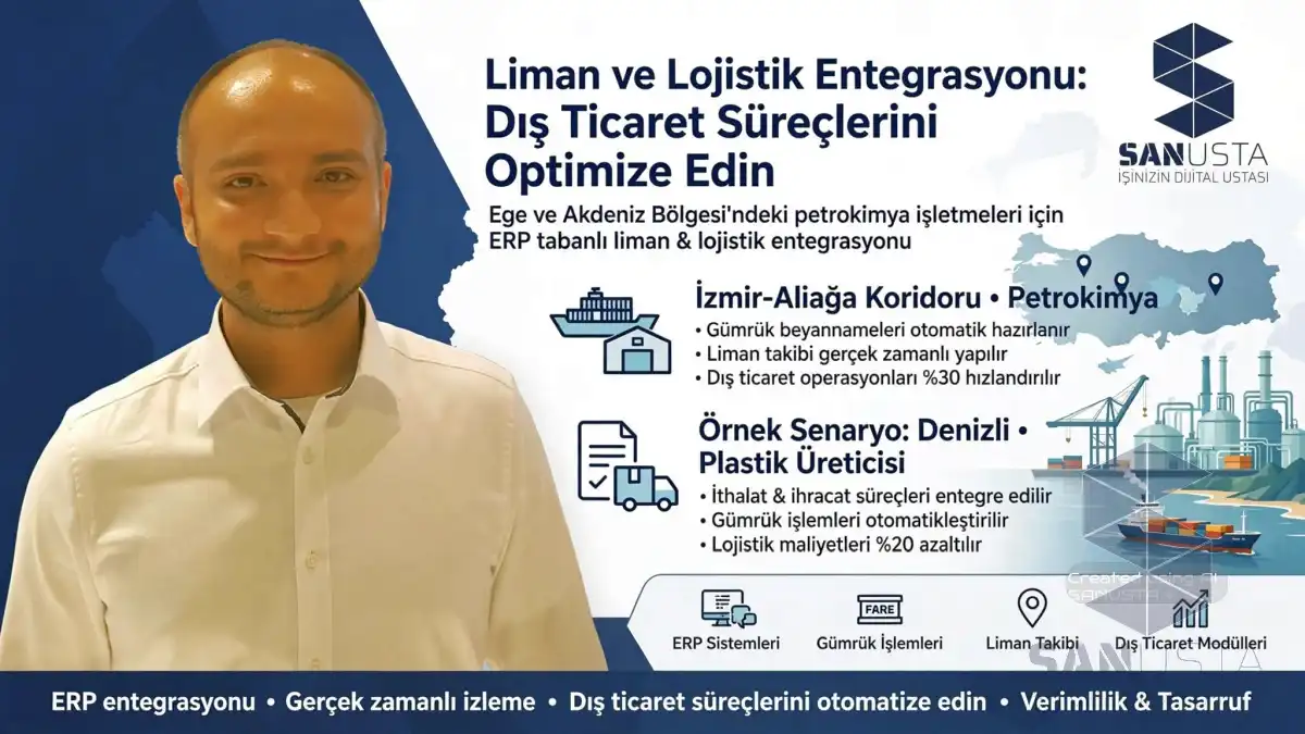 Liman ve Lojistik Entegrasyonu: Dış Ticaret Süreçlerini Optimize Edin