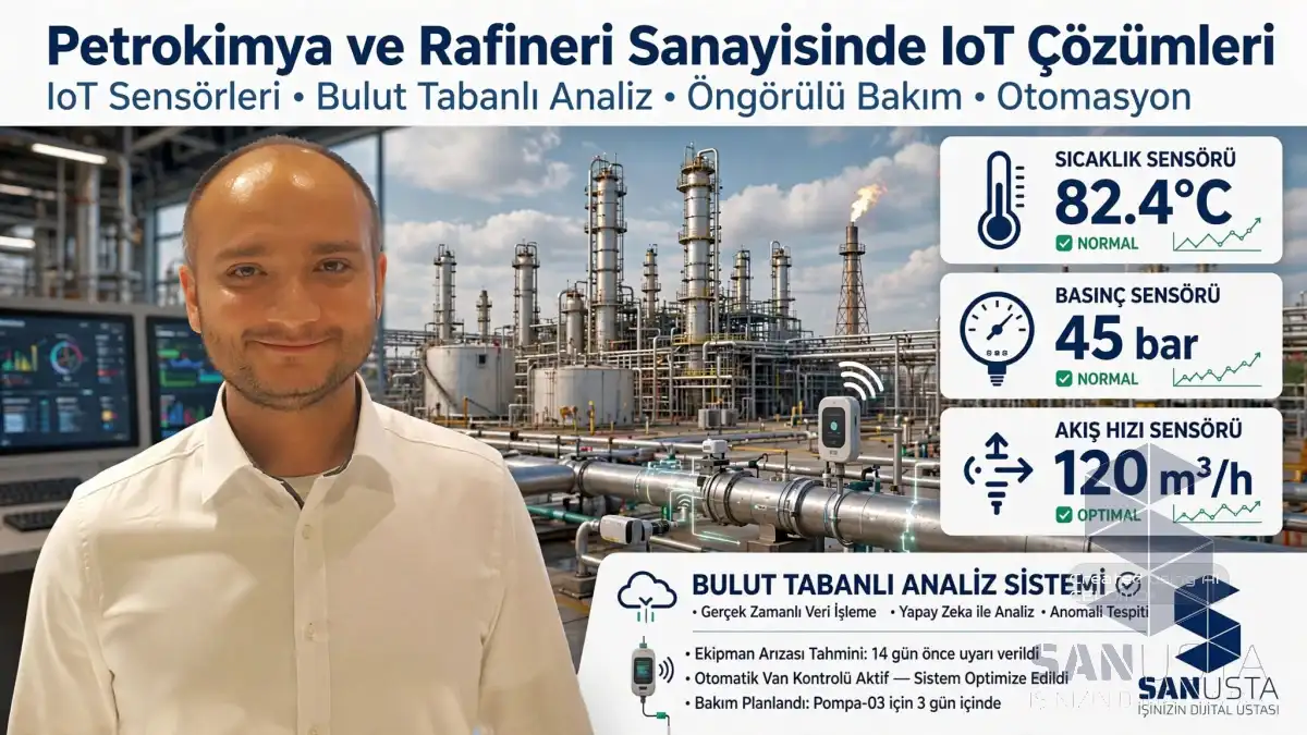 Petrokimya ve Rafineri Sanayisinde IoT Çözümleri