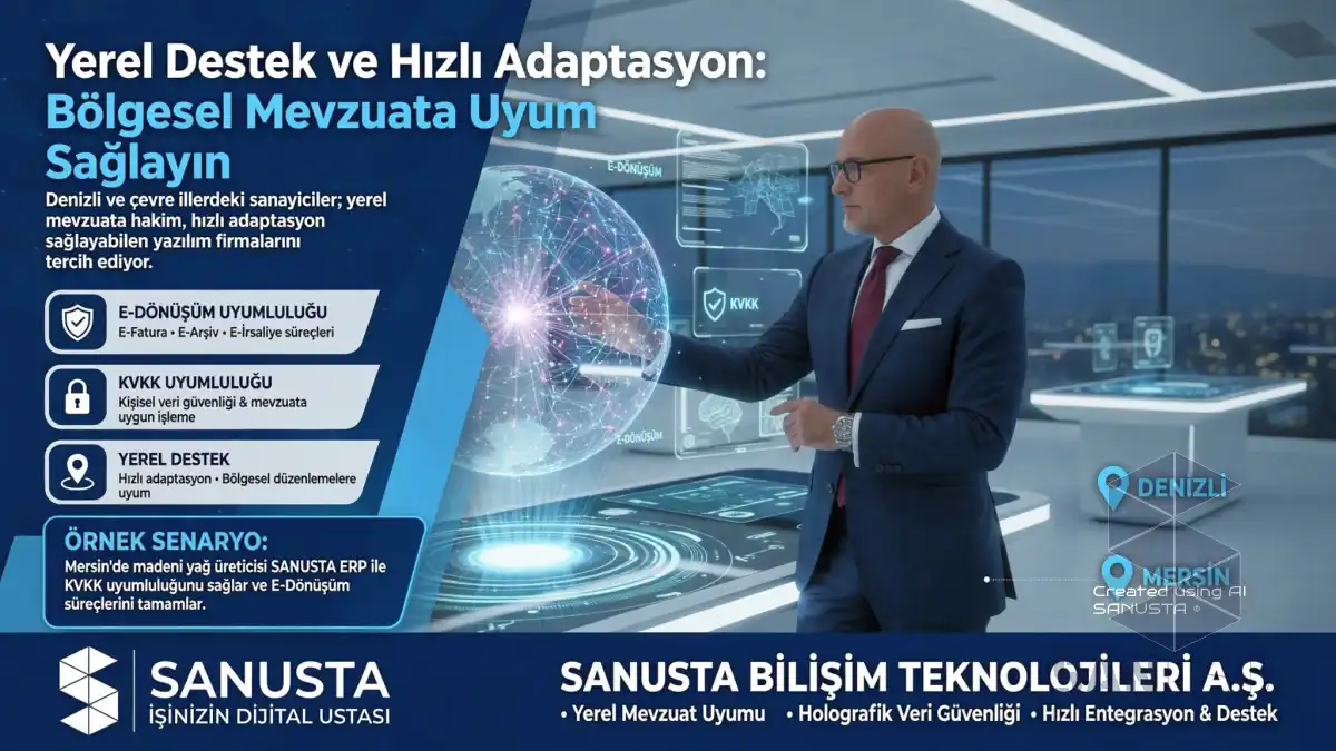 🔹 Yerel Destek ve Hızlı Adaptasyon: Bölgesel Mevzuata Uyum Sağlayın